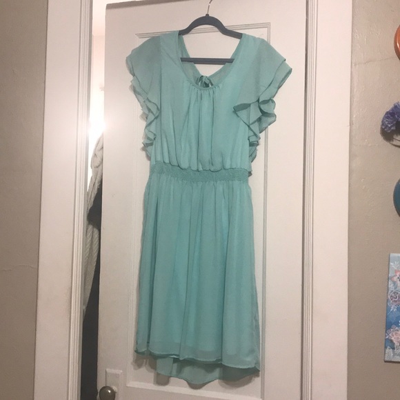 Maurices Dresses & Skirts - Like New Mint Ruffle Dress